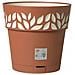 Vaso Opera Cloe 20x19 con Riserva D'acqua, made In Italy - Bianco - Foto miniatura 5