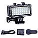 Diving Luce Luce Ad Alta Potenza Dimmerabile Impermeabile Riempimento Luce Video Led Night Light Immersione Luce 147ft Impermeabile (45m) Per Gopro Eroe 8 Eroe 7 Eroe 65 5s 4 4s 3 2 Sjcam Yi Azione Ca - Foto miniatura 1