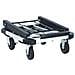 Carrello Per Trasporto Pieghevole 150 Kg In Alluminio Argento - Foto miniatura 3