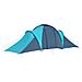 Tenda Da Campeggio Per 6 Persone Blu E Azzurra - Foto miniatura 4