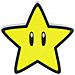 Luce Notturna Super Mariosuper Star 12 Cm Giallo / nero - Foto miniatura 1
