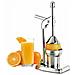 Spremiagrumi Manuale In Acciaio Inox 304 - Con Filtro, Doppio Beccuccio, Ciotola 300 Ml | Per Limoni, Arance, Lavabile In Lavastoviglie