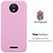 Custodia Compatibile Con Motorola Moto C Plus In Candy Rosa - Coperchio Protettivo In Silicone Tpu Flessibile - Foto miniatura 2