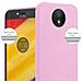 Custodia Compatibile Con Motorola Moto C Plus In Candy Rosa - Coperchio Protettivo In Silicone Tpu Flessibile - Foto miniatura 5