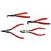 Set Di Pinze Tools - Con Anelli Di Sicurezza - 4 Pezzi - 550.2375 - Foto miniatura 1