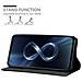 Custodia Compatibile Con Asus Zenfone 8 In Nero Di Notte - Coperchio Protettiva Con Chiusura Magnetica, Funzione Stand E Tasca Per Le Carte - Foto miniatura 3