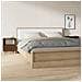 Comodini 2 Pz Rovere Marrone 40x35x50 Cm - Foto miniatura 1