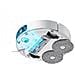 Robot Aspira e Lavapavimenti Vacuum X10+ con Stazione di Svuotamento All-in-one Station Riconoscimento AI+Aggiramento 3D Navigazione Laser Colore Bianco - Foto miniatura 2