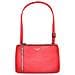 Borsa A Tracolla In Similpelle Martellata, Rosso - Foto miniatura 1