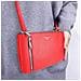 Borsa A Tracolla In Similpelle Martellata, Rosso - Foto miniatura 5
