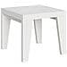 Tavolo Allungabile 90x90/246 Cm Naxy - Bianco Frassino - Foto miniatura 1