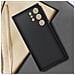 Cover Galaxy S24 Ultra Pelle Vegetale Fotocamera Protetta, Nero - Foto miniatura 3