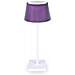 Lampada da Tavolo Ricaricabile LED 2W Viola - Foto miniatura 1