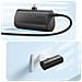 Mini Powerbank 5000mah Connettore Lightning Power Delivery 20w, Nero - Foto miniatura 2