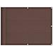Paravento Da Balcone Marrone 75x700 Cm 100% Poliestere Oxford - Foto miniatura 2