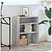 Libreria Grigio Sonoma 60x30x71,5 Cm In Legno Multistrato - Foto miniatura 3