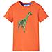 Maglietta per Bambini Arancione Brillante 104 - Foto miniatura 1