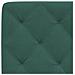Cuscino Testiera Verde Scuro 120 Cm In Velluto - Foto miniatura 7