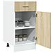 Armadio Inferiore Cassetto “lyon” Rovere Sonoma 40x46x81,5 - Foto miniatura 3