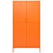 Lusso Casadino -  Armadio Arancione 90x50x180 Cm In Acciaio - Foto miniatura 2