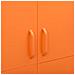 Lusso Casadino -  Armadio Arancione 90x50x180 Cm In Acciaio - Foto miniatura 6