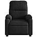 Poltrona Reclinabile Massaggiante Elettrica Nera Microfibra - Foto miniatura 9