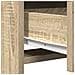 Set di 2 pezzi di toeletta con LED in legno ingegnerizzato Rovere Sonoma - Foto miniatura 9