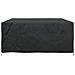 Copertura per mobili da esterno Nero 300 x 250 x 70 cm 600D - Foto miniatura 5