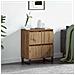 Credenza Marrone 60 x 35 x 70 cm Legno multistrato - Foto miniatura 2