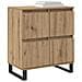 Credenza Marrone 60 x 35 x 70 cm Legno multistrato - Foto miniatura 3