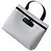 Grande Borsa Con Serratura A Combinazione - Organizer Sicuro In Poliestere Per Documenti Grey - Foto miniatura 1