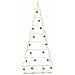 Albero di Natale in metallo con supporto Oro 210 cm - Foto miniatura 3