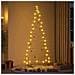 Albero di Natale in metallo con supporto Oro 210 cm - Foto miniatura 4