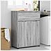 Mobile da Bagno con cassetto Grigio Sonoma 72,5 x 36,5 x 100 cm - Foto miniatura 4