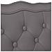 Panca Chesterfield Grigio 119.5 x 64.5 x 75 cm Pelle Sintetica - Foto miniatura 8