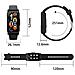 Smartwatch Multifunzionale Con Monitoraggio Della Salute E Controllo Musicale Bluetooth Black - Foto miniatura 4