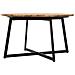 Tavolino Rotondo In Metallo E Legno 80x80x45h Cm - Foto miniatura 2