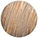 Tavolino Rotondo In Metallo E Legno 80x80x45h Cm - Foto miniatura 4
