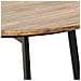 Tavolino Rotondo In Metallo E Legno 80x80x45h Cm - Foto miniatura 5