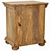 Comodino In Legno Artigianale Marrone 50x40x60. - Foto miniatura 6