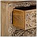 Comodino In Legno Artigianale Marrone 50x40x60. - Foto miniatura 7