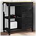 Carrello da Cucina MONZA Nero 84 x 40 x 88,5 cm - Foto miniatura 3