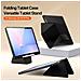 Cover per Galaxy Tab S10 FE+ - Pelle /PU, Nero - Foto miniatura 4