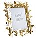 Cornice Portafoto Butterfly Glam In Ferro Oro Con Farfalle 20x25 - Foto miniatura 1