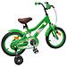 Bicicletta per Bambini 12 Pollici per bambini di 2-4 anni Verde - Foto miniatura 3