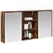 Set di Armadi da Bagno con lo scaffale 3 pcs 126 x 16 x 62.5 cm - Foto miniatura 3