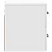 Mobiletto da notte a muro 2 pcs Bianco Lucido 34,5 x 33 x 40 cm - Foto miniatura 6