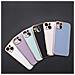 Custodia Colorata Per Illuminazione, Per Samsung Galaxy A73 5g, Cover In Gel Con Cornice Dorata Blu. - Foto miniatura 1