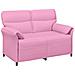 Set di divani 2 pz Rosa Tessuto - Foto miniatura 9
