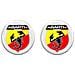 Sticker Adesivo 3D Scudetto, Bollo Diametro 21 mm, 2 Pezzi - Foto miniatura 1